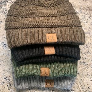 C.C Knit beanies Bundle!!!
